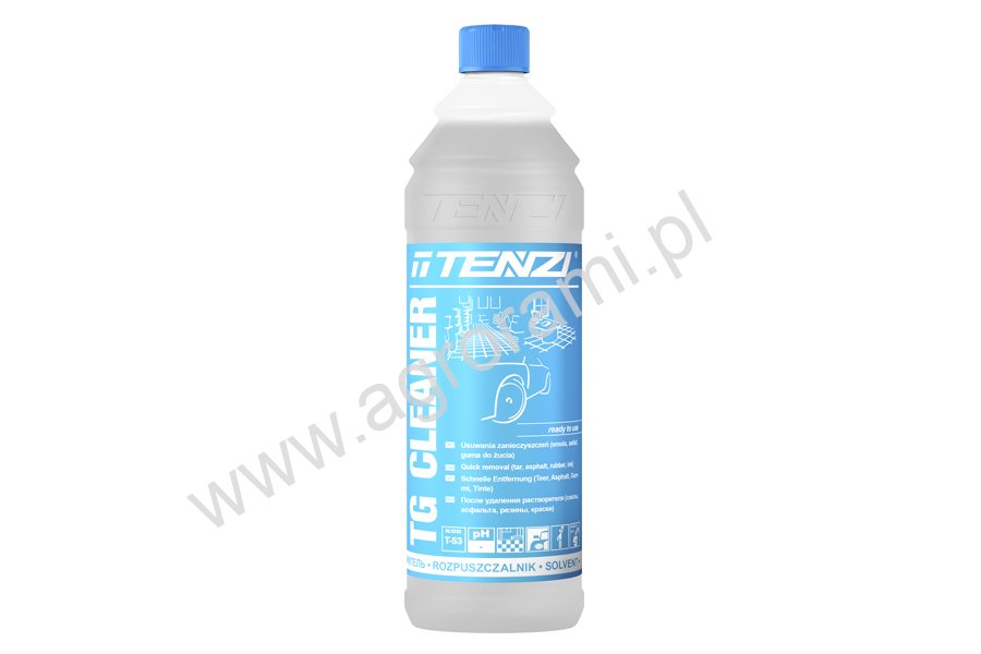 Płyn do czyszczenia samochodu ze smoły i asfaltu TG CLEANER GT 1 Litr TENZI