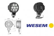 Lampa robocza LED WESEM 2700 lm - światło rozproszone