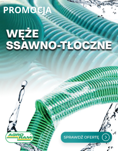 Promocja Węże ssawno-tłoczne