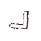 Lampa pozycyjna przednia W280/56x56 BLACK 12-24V