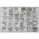 Podkładki aluminiowe 300 szt . MIX