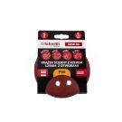 Krążek ścierny z rzepem 125mm z otworem P80-5szt