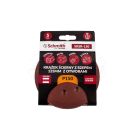 Krążek ścierny z rzepem 125mm z otworem P-150-5szt