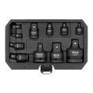 Zestaw przegubów i redukcji udarowych 11 elementów 1/4" - 1"