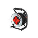 Przedłużacz bębnowy metalowy 3x2,5mm guma 20mb