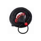 Przedłużacz gumowy HI-TEK 3 gniazda 3x2,5mm-20mb IP54