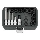 Narzędzia do zacisków hamulcowych - 17 elementów