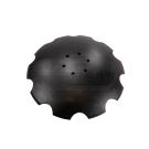 Talerz uzębiony 510X4, 6-otw. Fi13, fi piasty 122mm, Z10 bez wpustu na piastę