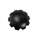 Talerz uzębiony 620x6 6-otw. Metisa