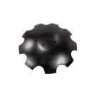 Talerz brony uzębiony 460x6 Metisa