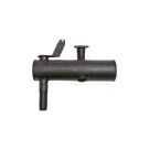 TŁUMIK WYDECHU FI 62 - DŁ 580 MM – Z ODPYLACZEM