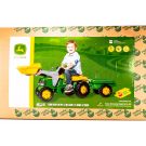 Zabawka traktor Rolly Kid JOHN DEERE z Ładowaczem i Przyczepą