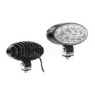 Lampa robocza owalna  LED 60° 4000lm 12/24V+przew.0.5m