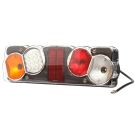 Lampa zespolona tylna lewa, 24V + przewody 60cm YLY-S 6x0,75mm2, diody