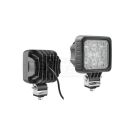 LED Lampa sygnalizacyjna niebieska 100x100 12/24V (1Cz+)+złącze DT04-2P,