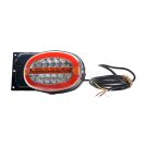 Lampa zespolona tylna, kierunku jazdy i hamowania W205 12V/24V LED