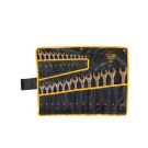 Komplet kluczy płasko-oczkowych 25-częściowy rozmiary 6-32