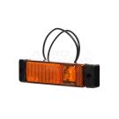 Lampa zespolona pozycyjna boczna, 12V-24V + przewody 21cm LgY-S 0,75mm2