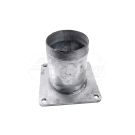 Króciec kołnierzowy 108 z gwint.4"