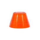 Klosz lampy pomarańczowy wysoki