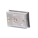 Lampa zespolona obrysowa przednia, 12V-24V