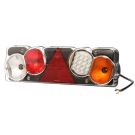 Lampa zespolona tylna prawa, 24V + przewody 60cm YLY-S 6x0,75mm2, diody