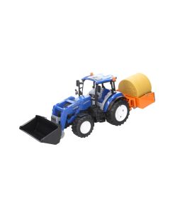Traktor New Holland TS.120 z ładowaczem czołowym i z akcesoriami