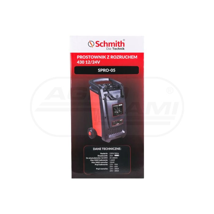 Prostownik z rozruchem 430 12/24V