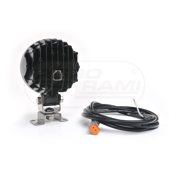 Lampa robocza W162 7000lm 12V-70V światło skupione ze złączem Deutsch