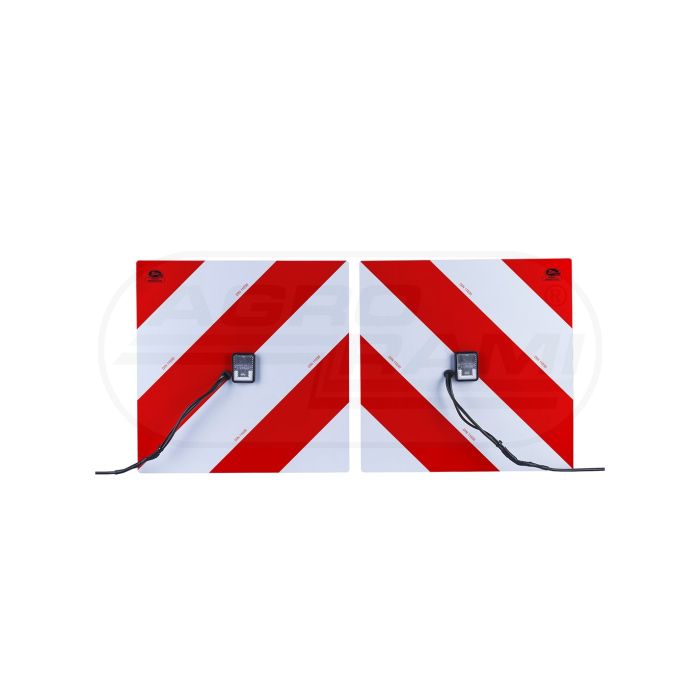 Zestaw tablic ostrzegawczych dwustronnych z lampami LZD2790+ LD 2742