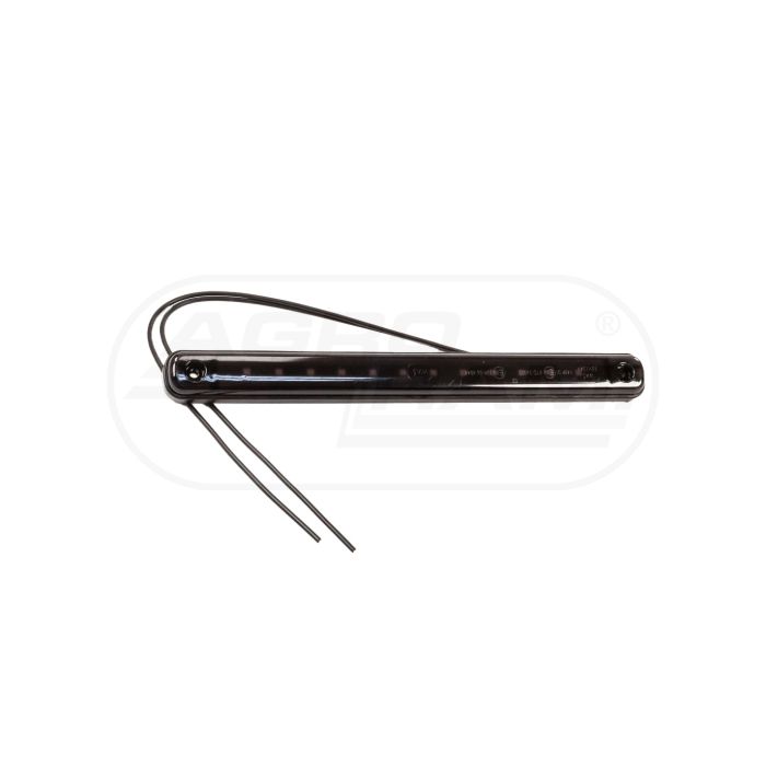 Lampa pozycyjna tylna W276 BLACK 12led 12-24V niska długa