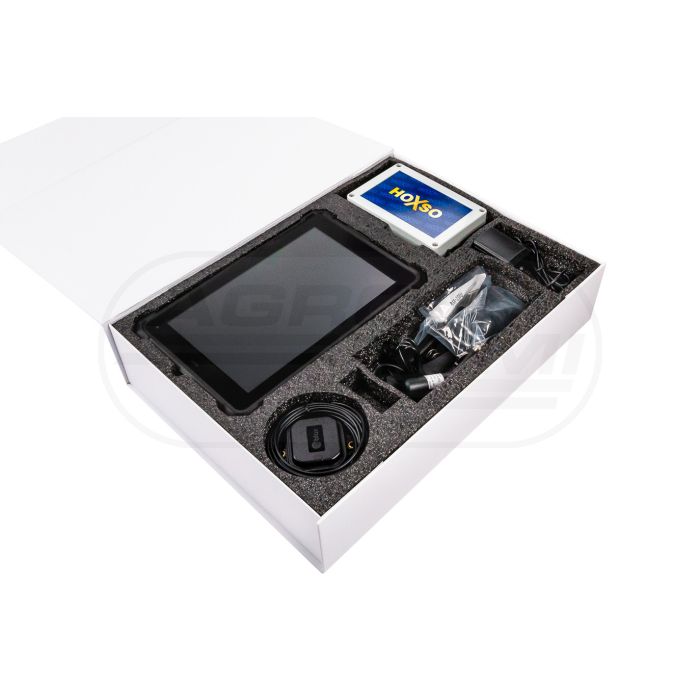 Nawigacja rolnicza zestaw rozszerzony MAX tablet 10” + moduł żyroskopu HOXSOIMU + moduł główny HOXSOBOX + kamera + akcesoria +-2cm