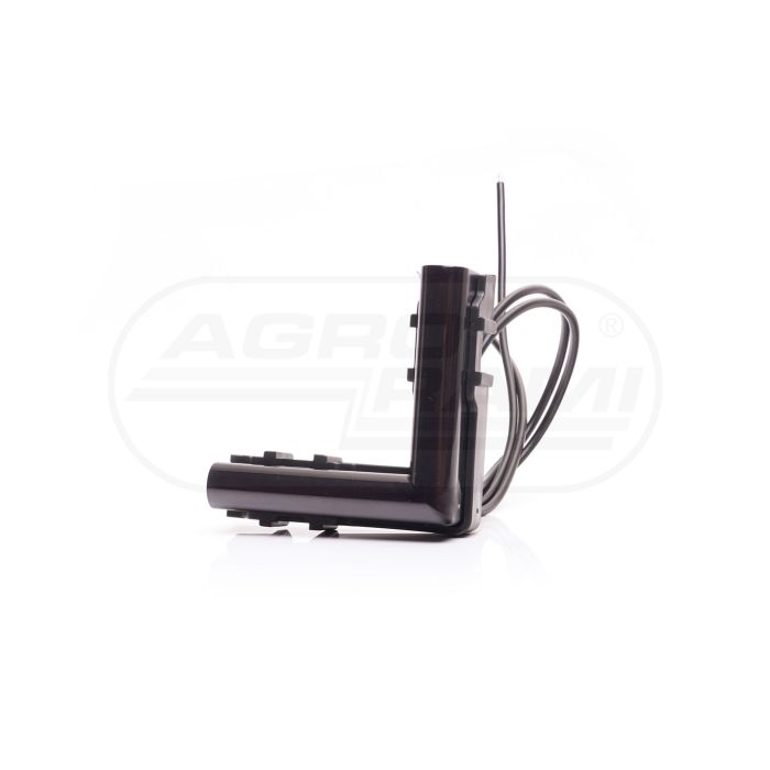 Lampa pozycyjna przednia W280/56x56 BLACK 12-24V