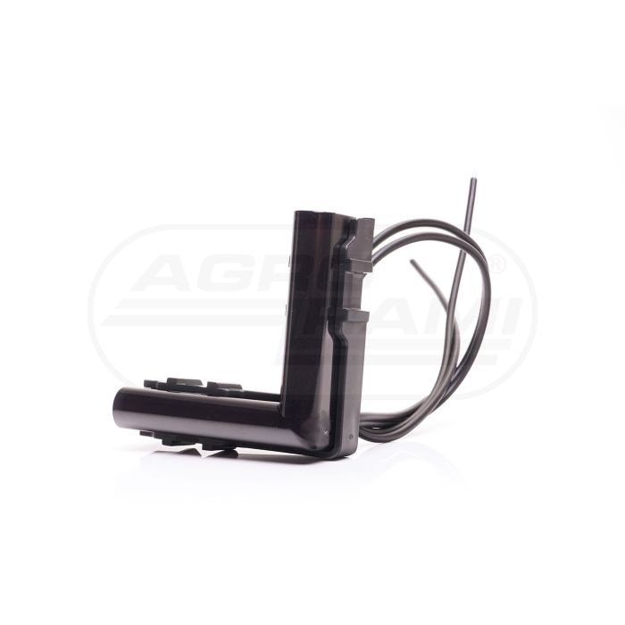 Lampa pozycyjna boczna W280/56x56 BLACK 12-24V