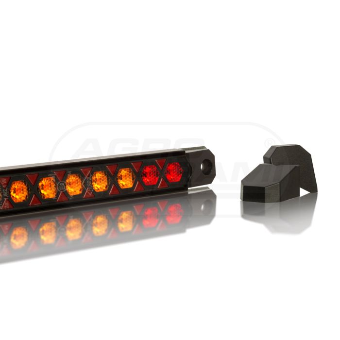 Lampa zespolona tylna LIZARD HOR 145AD pozycyjne NEON hamowania kierunek dynamiczny LED  12/24Vprzewód 4x0,5mm-1mb