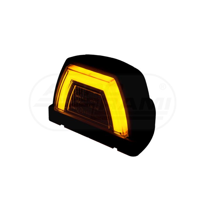 Lampa obrysowa boczna HOR138 dachowa NEON LED12/24V przewód2x0,75mm-0,5mb