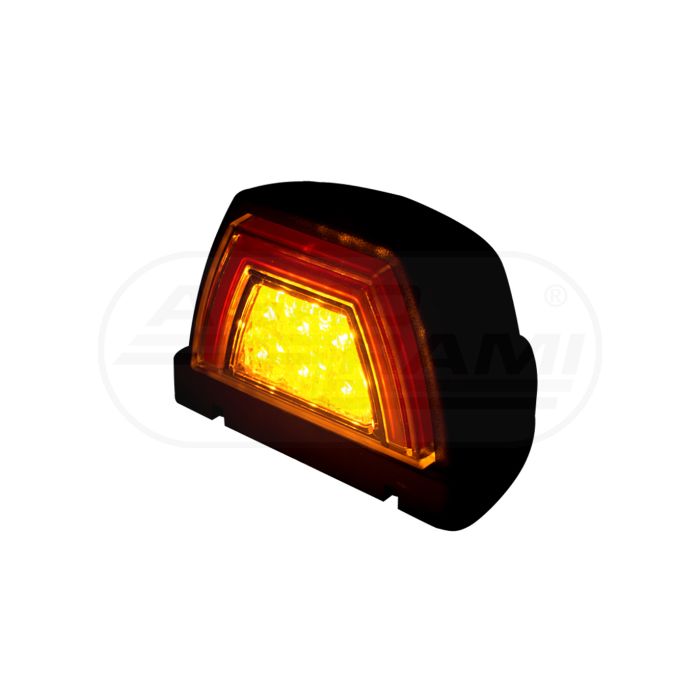 Lampa obrysowa tylna HOR44A wersja narożna dachowa NEON LED12/24V przewód 2x0,75mm-0,3mb