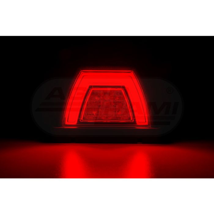 Lampa zespolona tylna HOR138 dachowa NEON led 12/24V przewód3x0,5mm-0,5mb