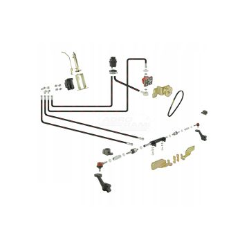 Wspomaganie kpl.C-330 oś płaska siłownik poprzeczny