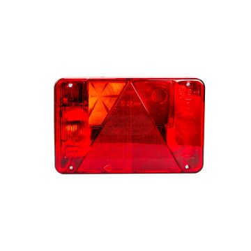 Lampa zespolona tylna z trójkątem odblaskowym HOR 45, pojedynczy kierunkowskaz, lewa