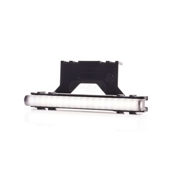 Lampa pozycyjna przednia W280/125 BLACK 12-24V