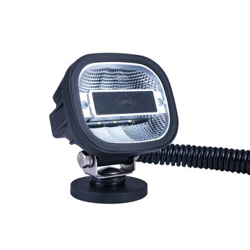 Lampa robocza HOR142 LED12/24V-10W-przewód spiralny 8mb-światło rozproszone 120lm
