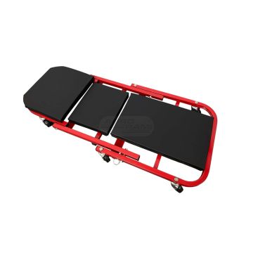 Leżanka warsztatowa z funkcją krzesełka 2 w 1