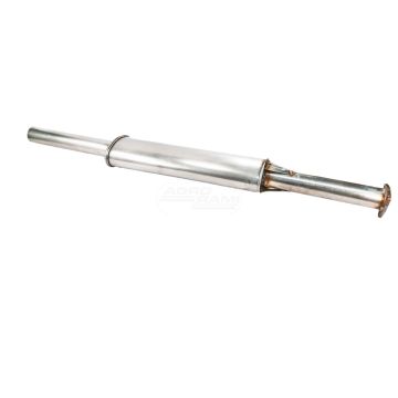 Tłumik C-385 Turbo prosty wylot  INOX  89014040