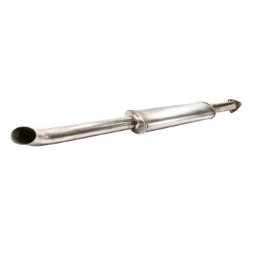 Tłumik C-385 Turbo gięty wylot INOX