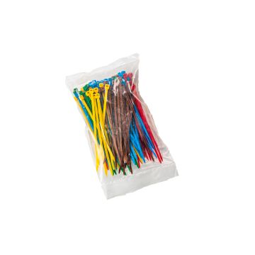 Opaska kablowa MIX 100szt