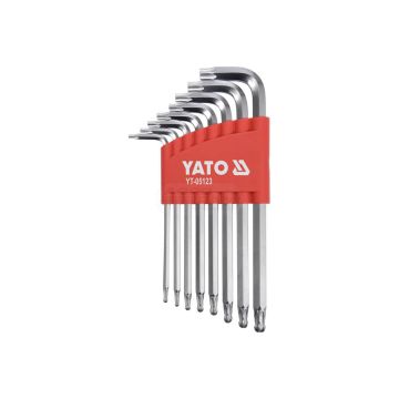 Zestaw kluczy z kulką długie TORX YATO T9-T40 8 elementów