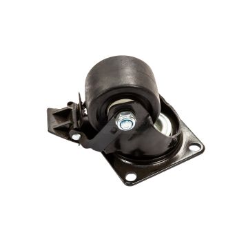 Koło tworz-guma skrętne hamowane 600 kg.