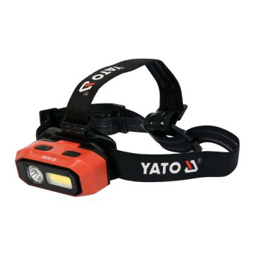 Latarka czołowa 800lm czujnik ruchu