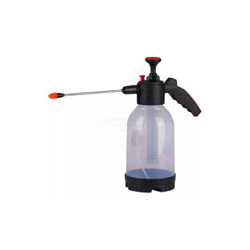 Opryskiwacz ciśnieniowy z zaworem i dwoma dyszami Schmith 2L Przezroczysty